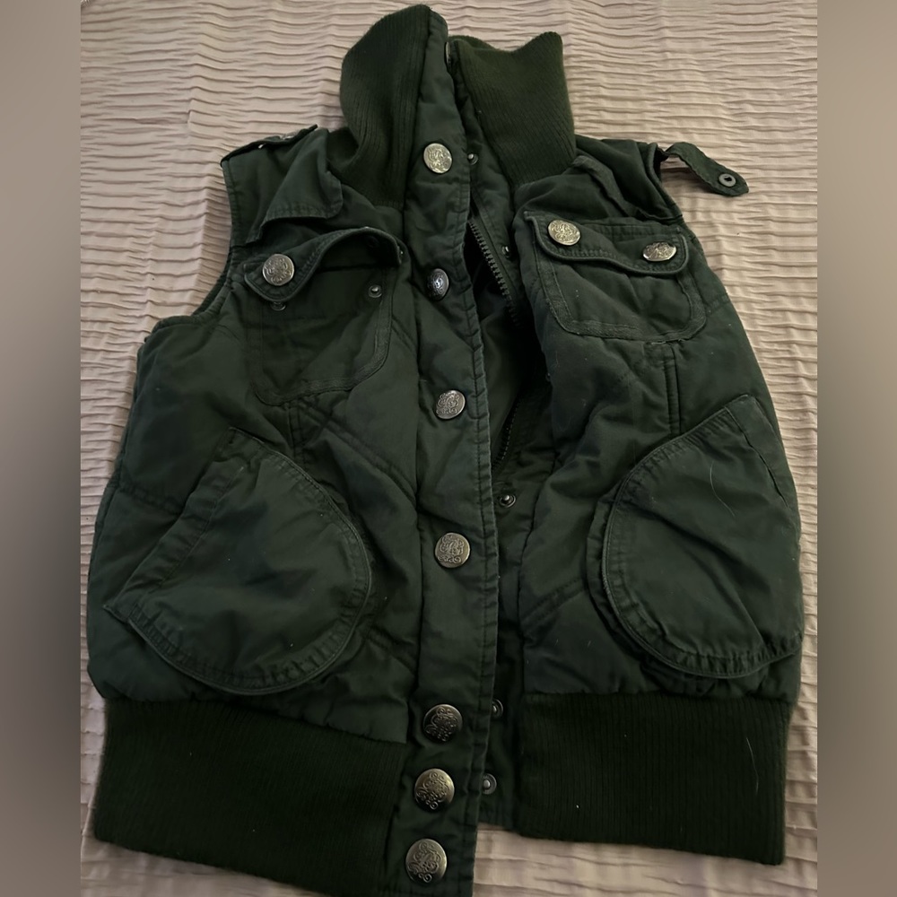 green vest